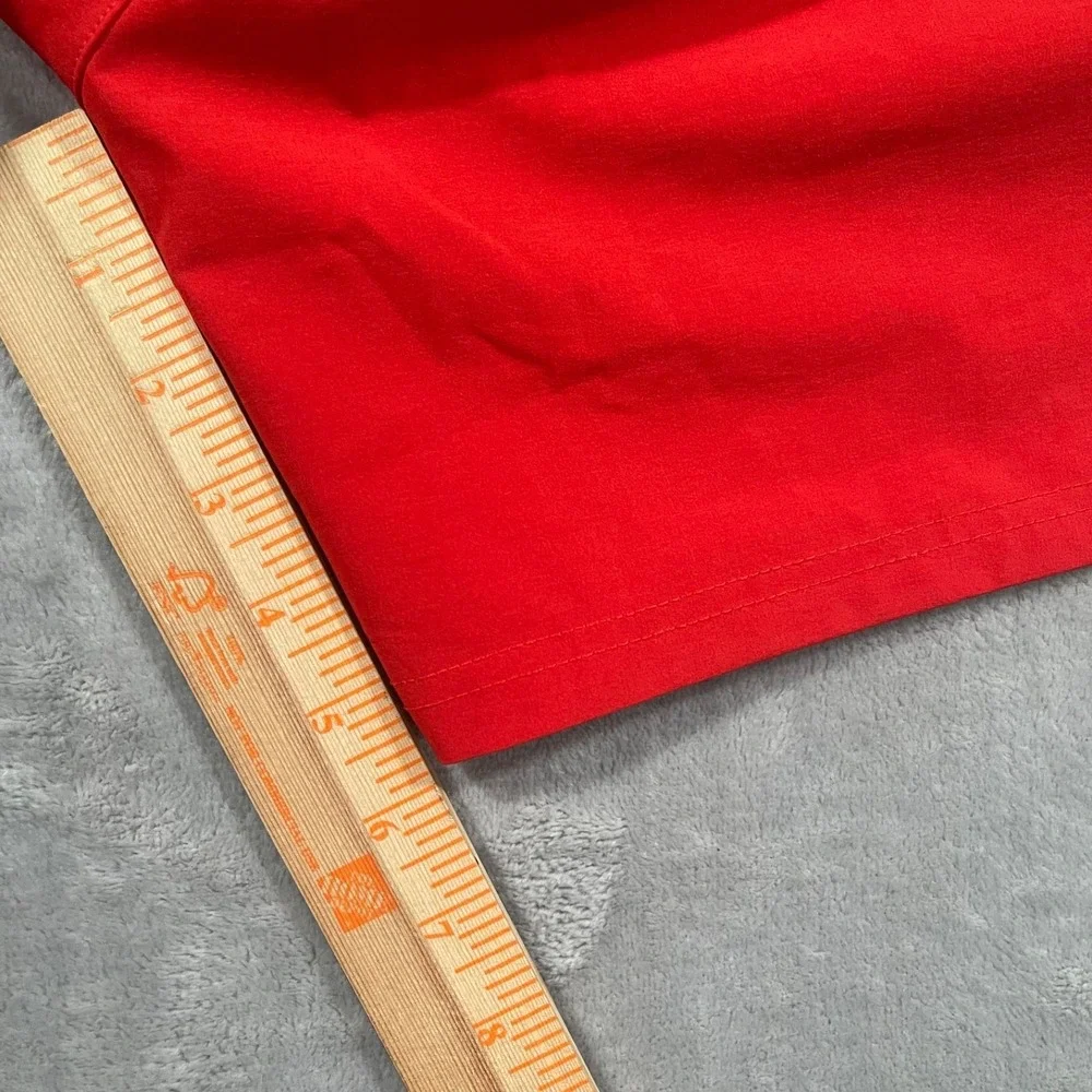 YoungLA Swim Trunks Mens Medium Red Board Shorts Mesh Elastic Drawstrings
